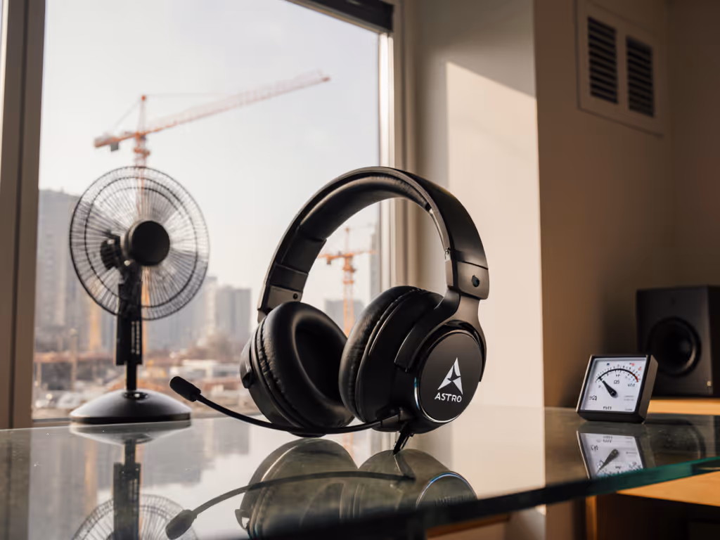 Astro Gaming Headsets: Real Noise Floor Tests