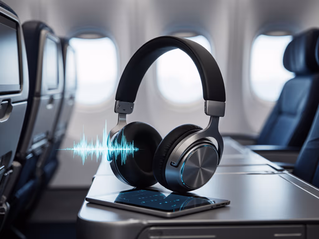 Compact ANC Travel Headphones: Real-World Noise Test Data