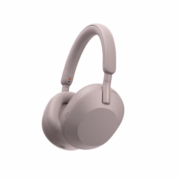Sony WH-1000XM5 Noise Canceling Headphones (Smoky Pink)